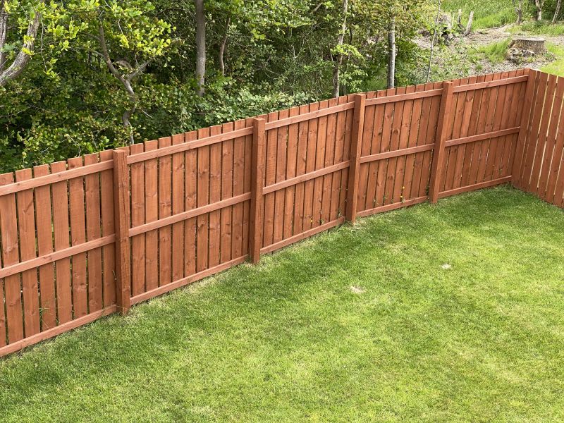 New Wood Fence