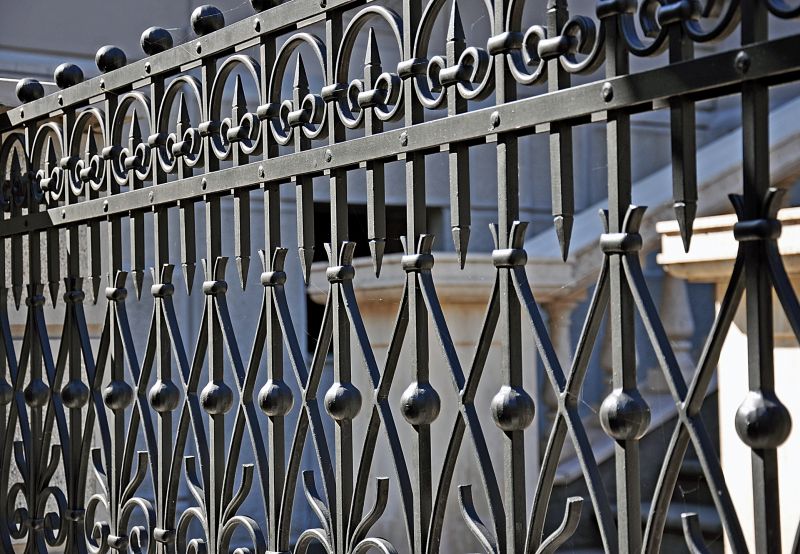 Security Iron Fence