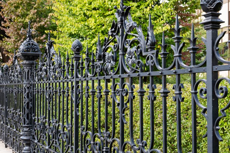 Decorative Iron Fence