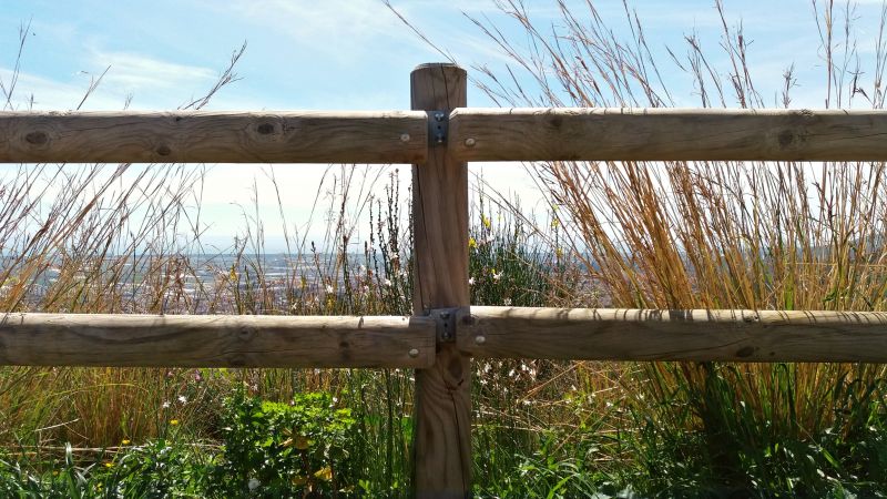 Wood Fence Installation detail